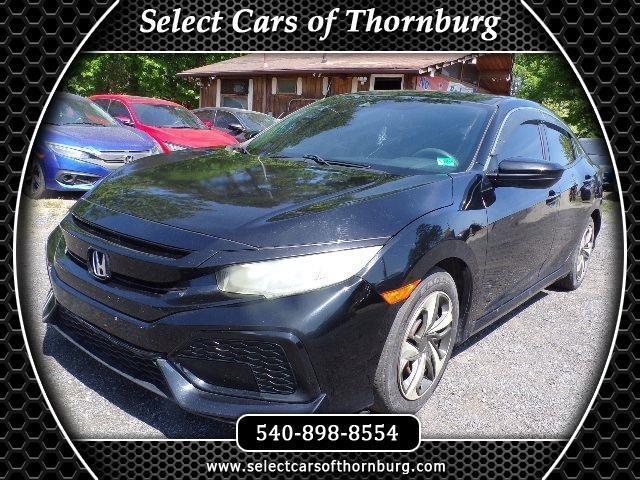 Honda Civic Hatchback LX CVT w/Honda Sensing 2017
