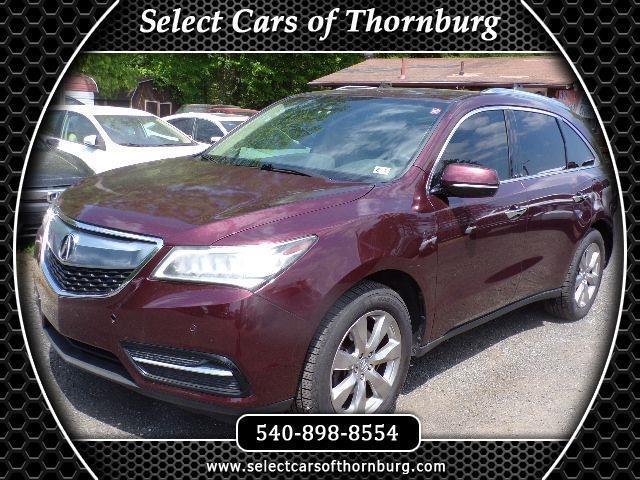 Acura MDX SH-AWD 4dr w/Advance/Entertainment 2016