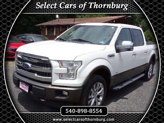 2015 Ford F-150 4WD SuperCrew 145" XLT