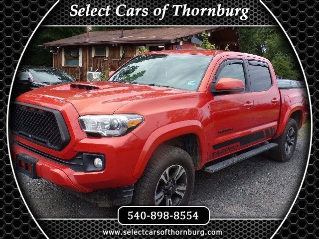 Orange 2017 Toyota Tacoma Pickup Truck Four-Wheel Drive Automatic