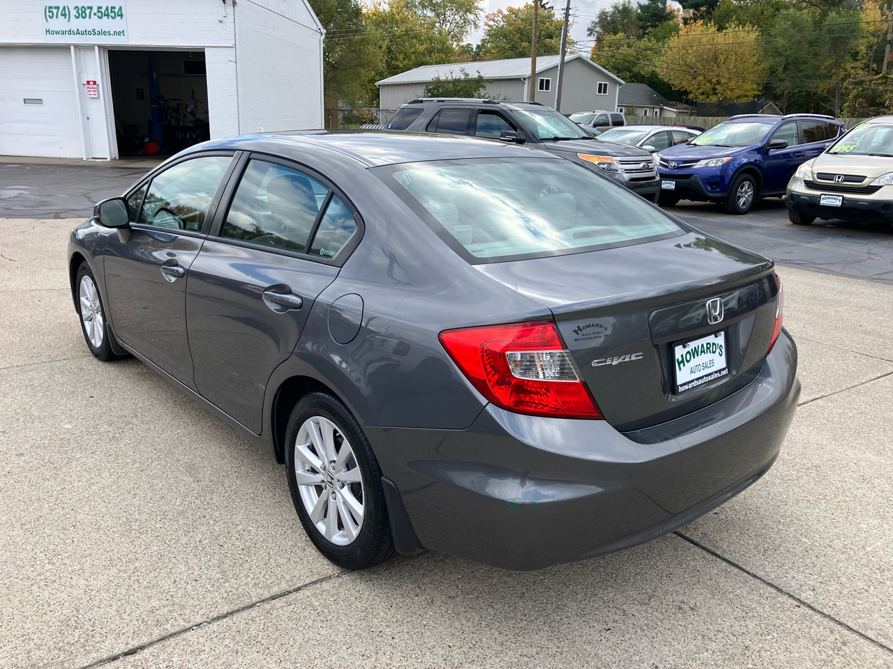 Honda Civic EX-L Sedan 5-Speed AT 2012 Honda Civic EX-L Sedan 5-Speed AT 2012