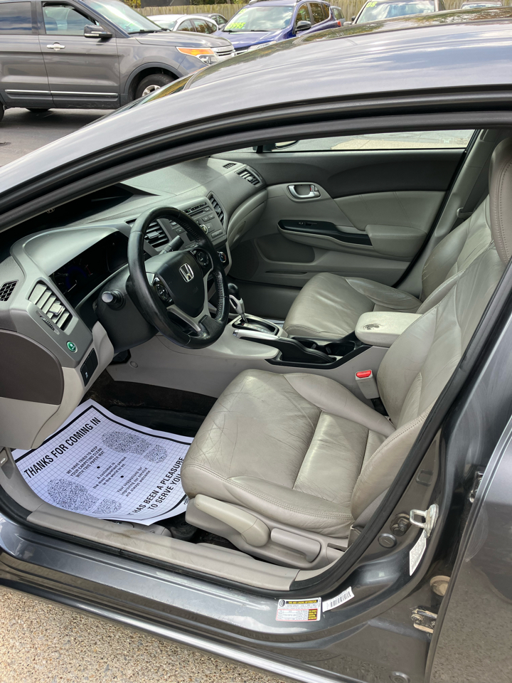 Honda Civic EX-L Sedan 5-Speed AT 2012 Honda Civic EX-L Sedan 5-Speed AT 2012