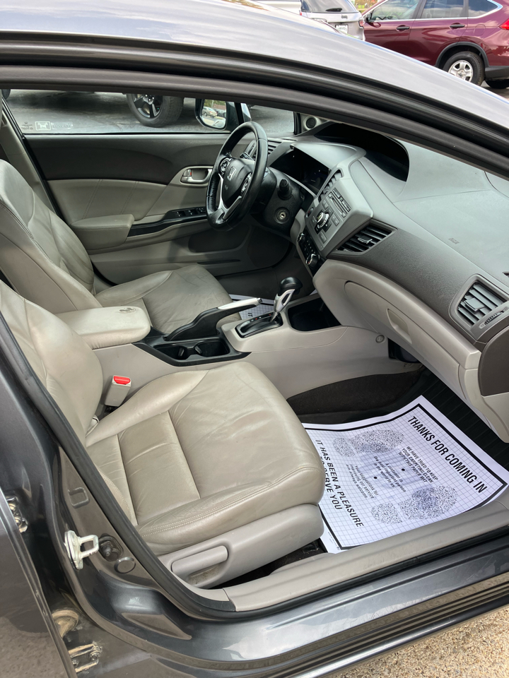 Honda Civic EX-L Sedan 5-Speed AT 2012 Honda Civic EX-L Sedan 5-Speed AT 2012
