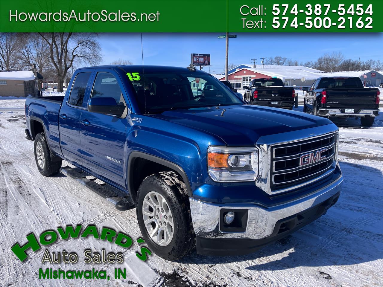GMC Sierra 1500 SLE Double Cab 4WD 2015