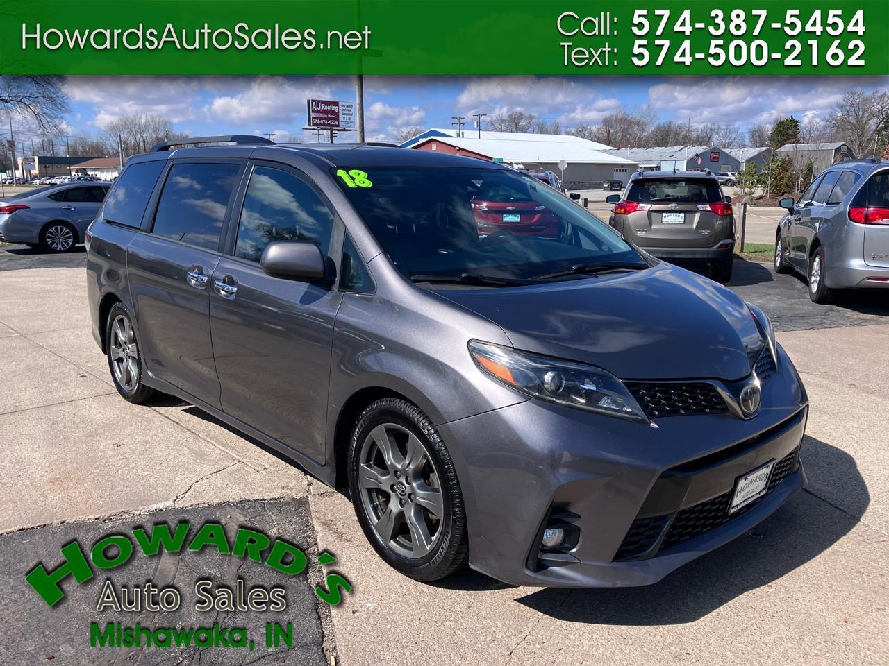 2018 Toyota Sienna SE 8-Passenger