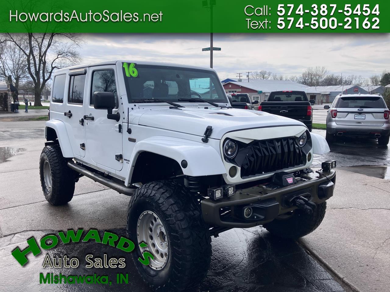 2016 Jeep Wrangler Unlimited Sahara 4WD