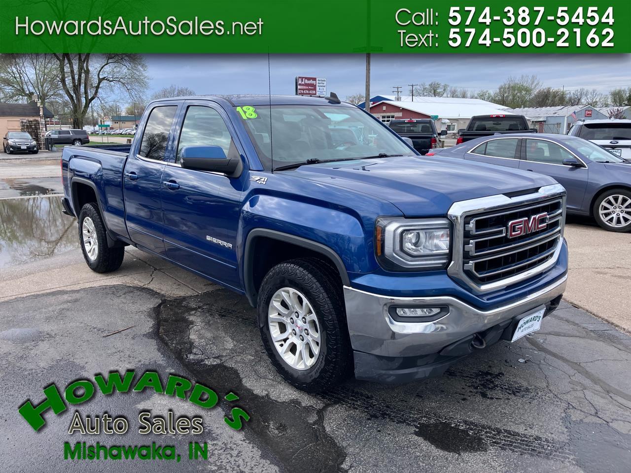 GMC Sierra 1500 SLE Double Cab 4WD 2018