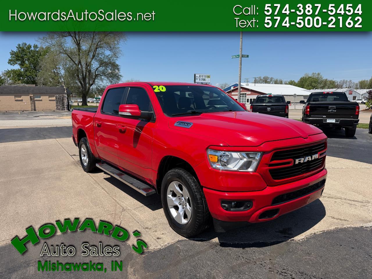 RAM 1500 Big Horn Crew Cab SWB 4WD 2020
