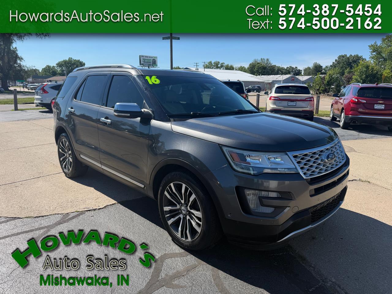 Ford Explorer Platinum AWD 2016