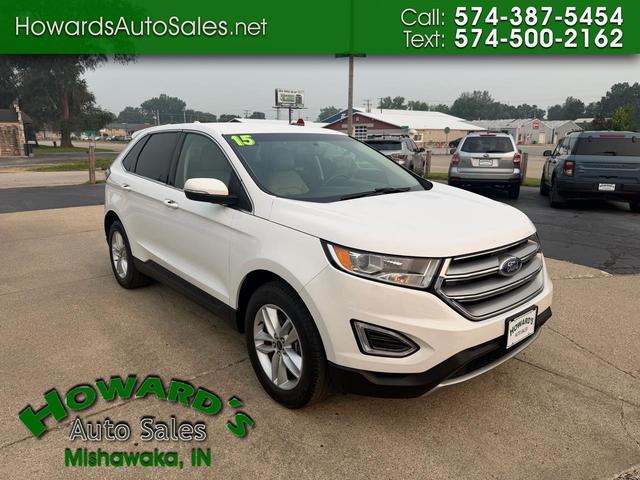White 2015 Ford Edge SUV / Crossover All-Wheel Drive Automatic