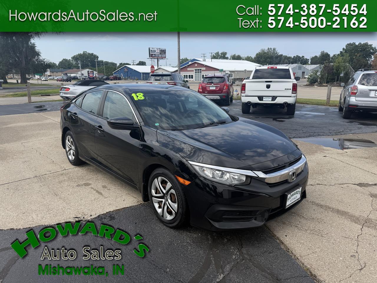 Honda Civic LX Sedan CVT 2018