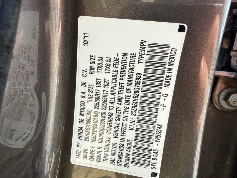 Honda CR-V EX 4WD 5-Speed AT 2011