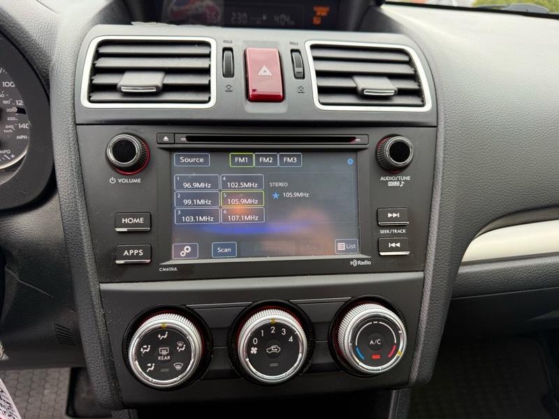 Subaru Impreza 2.0i PZEV CVT 4-Door 2016