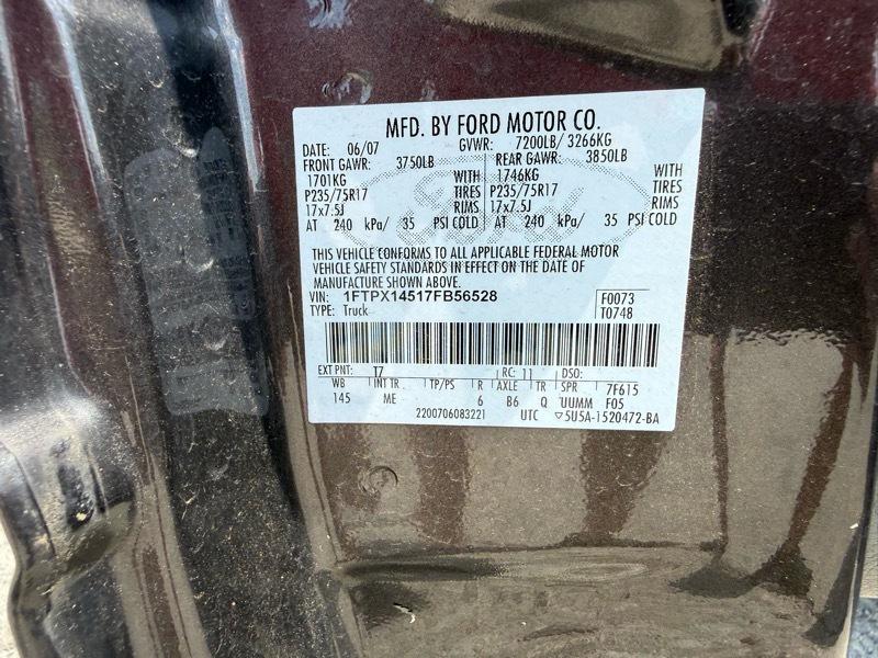 Ford F-150 XLT 4WD SuperCab 6.5' Box 2007
