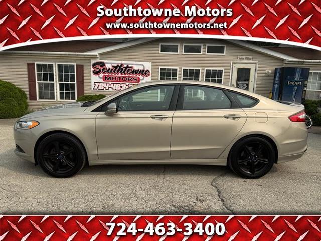 Brown (Tan) 2016 Ford Fusion Sedan Front-Wheel Drive Automatic