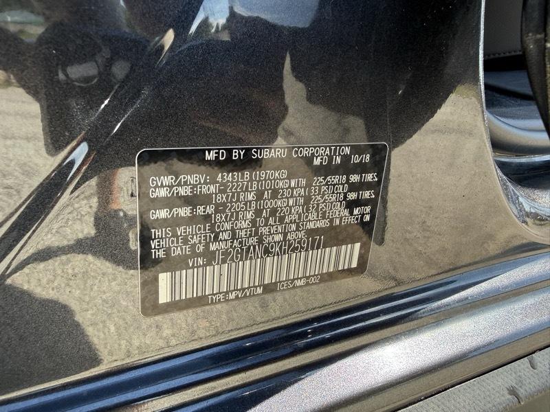 Subaru Crosstrek 2.0i Limited CVT 2019