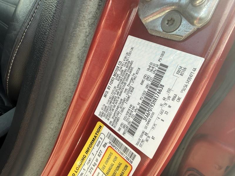 Ford Fusion SE AWD 2017