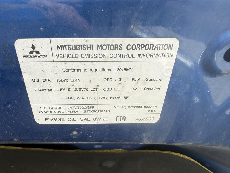Mitsubishi Outlander Sport 2.0 ES 4WD CVT 2018