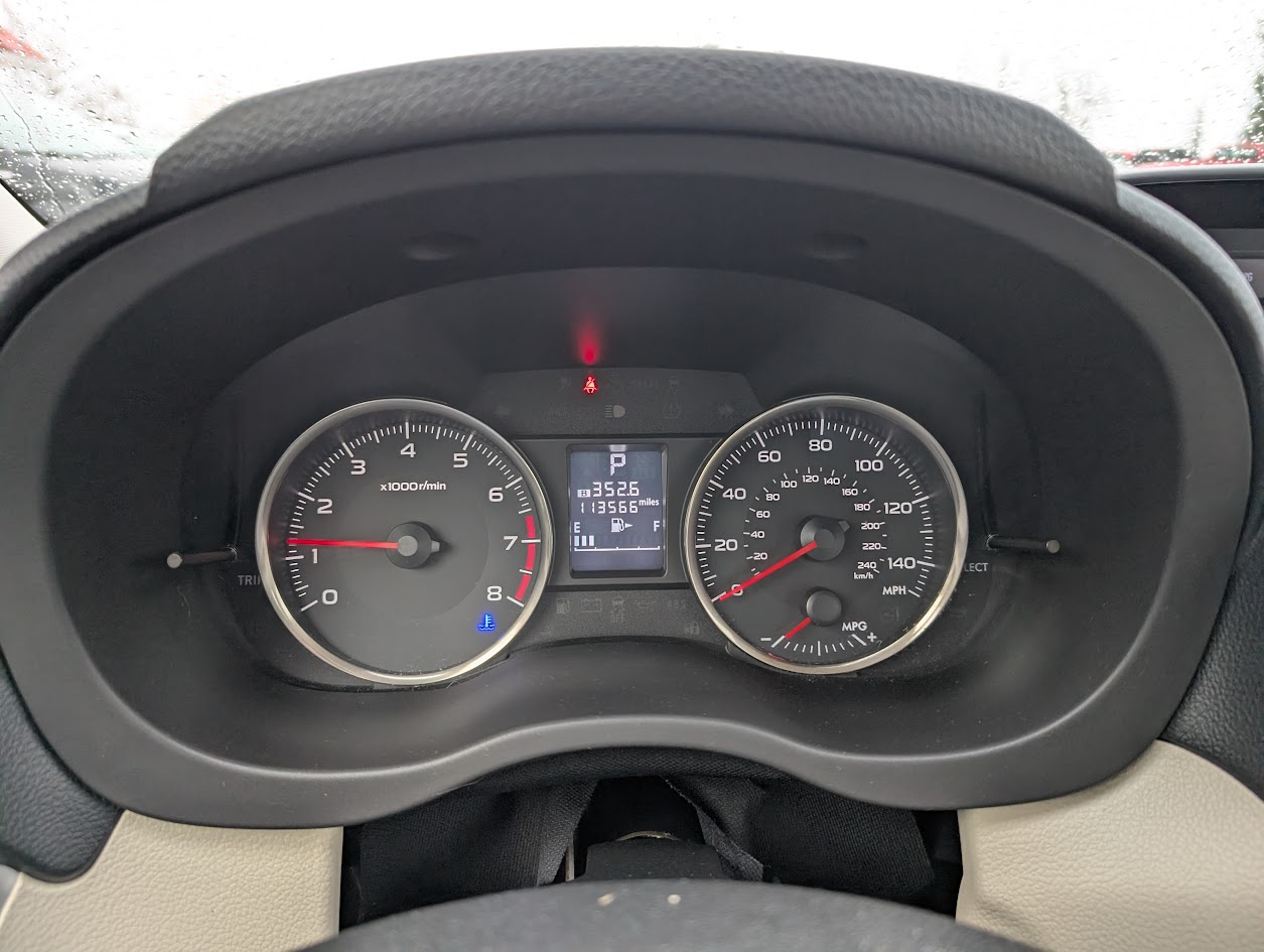 Subaru Impreza 2.0i PZEV CVT 5-Door 2015