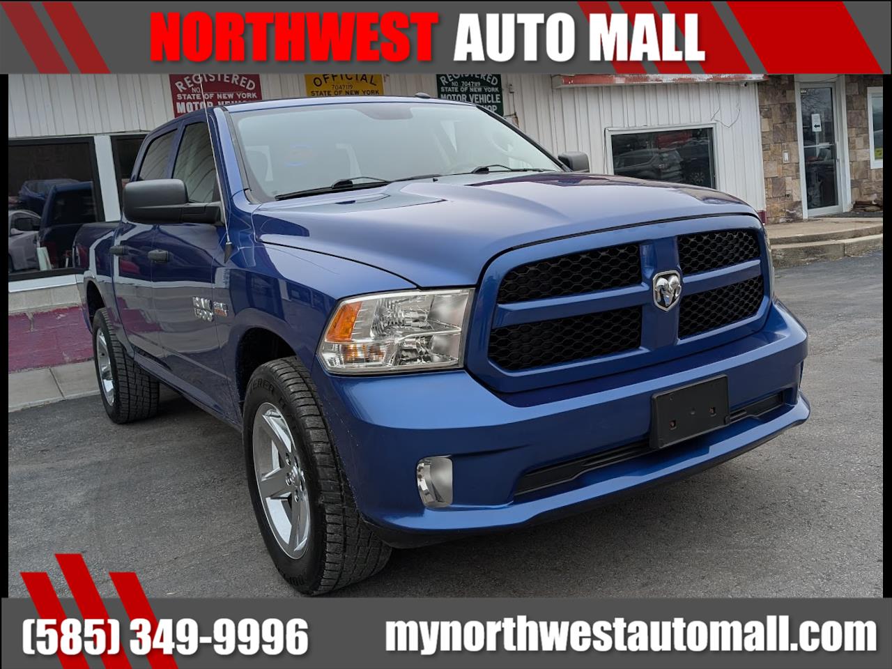 RAM 1500 Tradesman Crew Cab SWB 4WD 2017