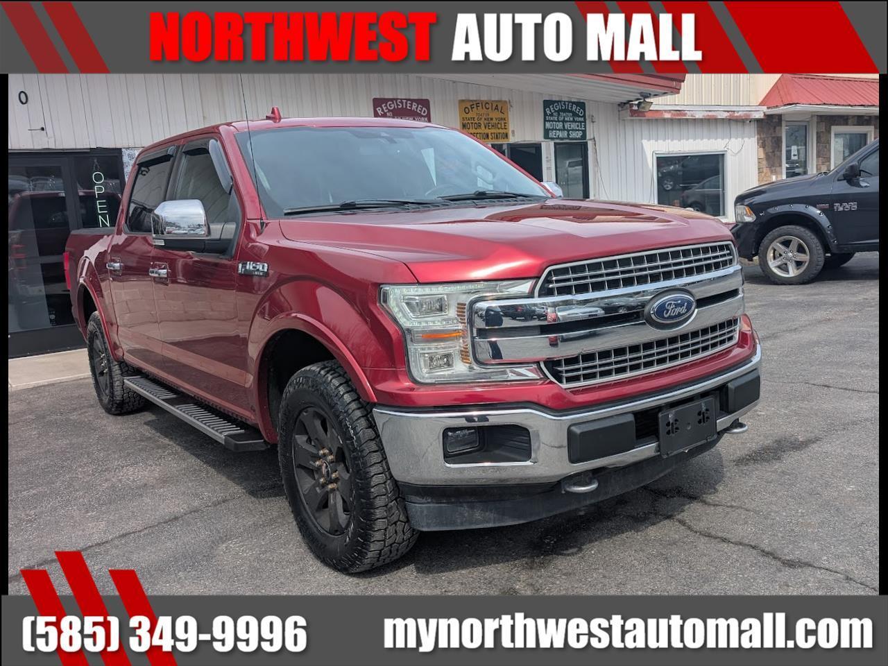 Ford F-150 Lariat SuperCrew 5.5-ft. Bed 4WD 2018
