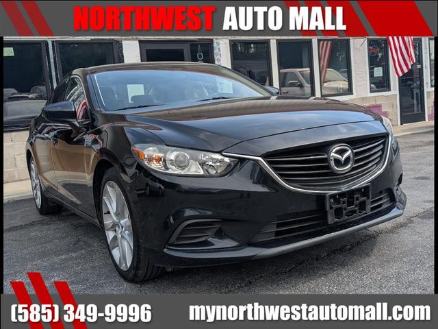 Black 2014 Mazda MAZDA6 Sedan Front-Wheel Drive Automatic