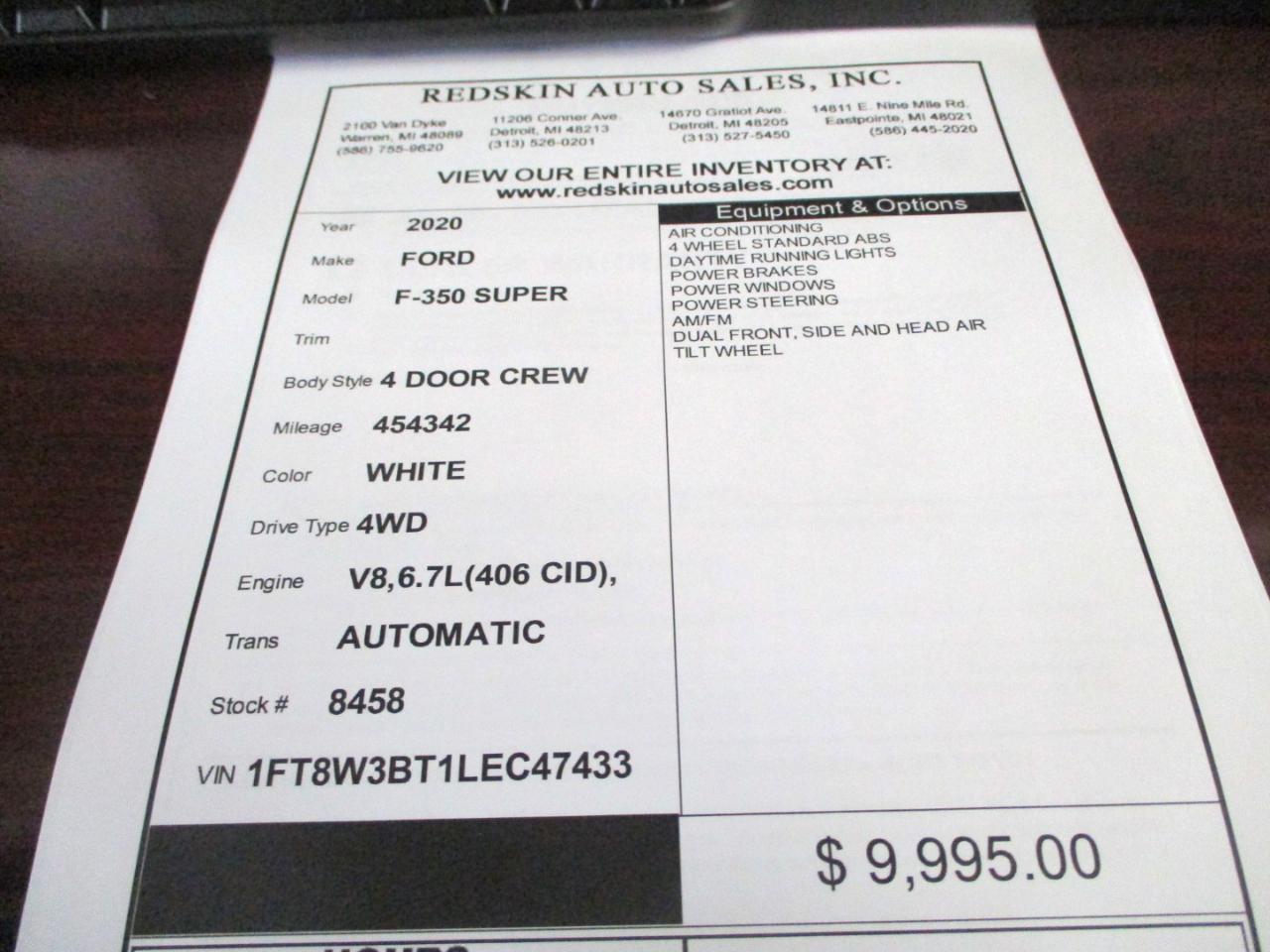 Ford F-350 SD King Ranch Crew Cab Long Bed 4WD 2020