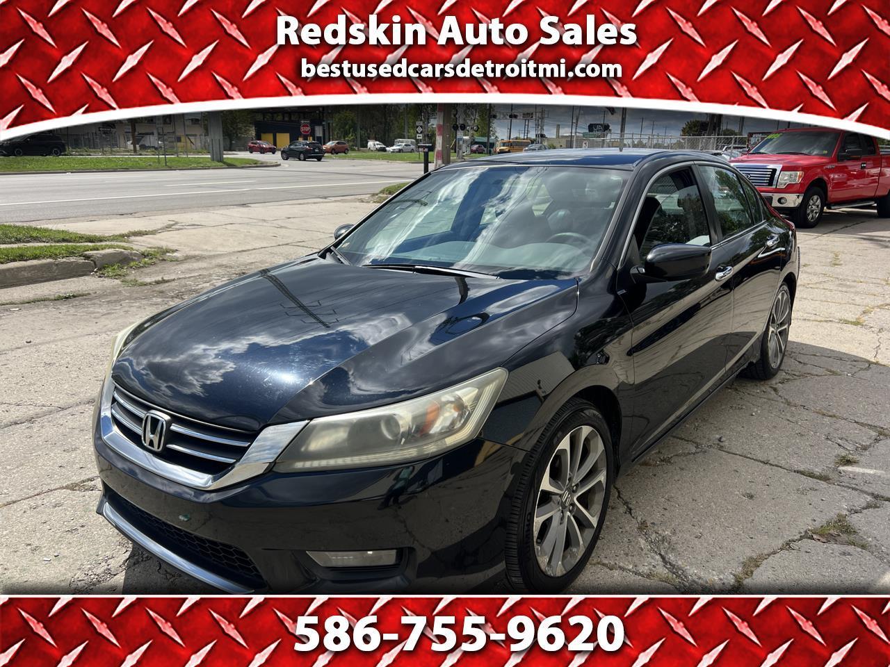 Honda Accord Sedan 4dr I4 Man Sport 2014