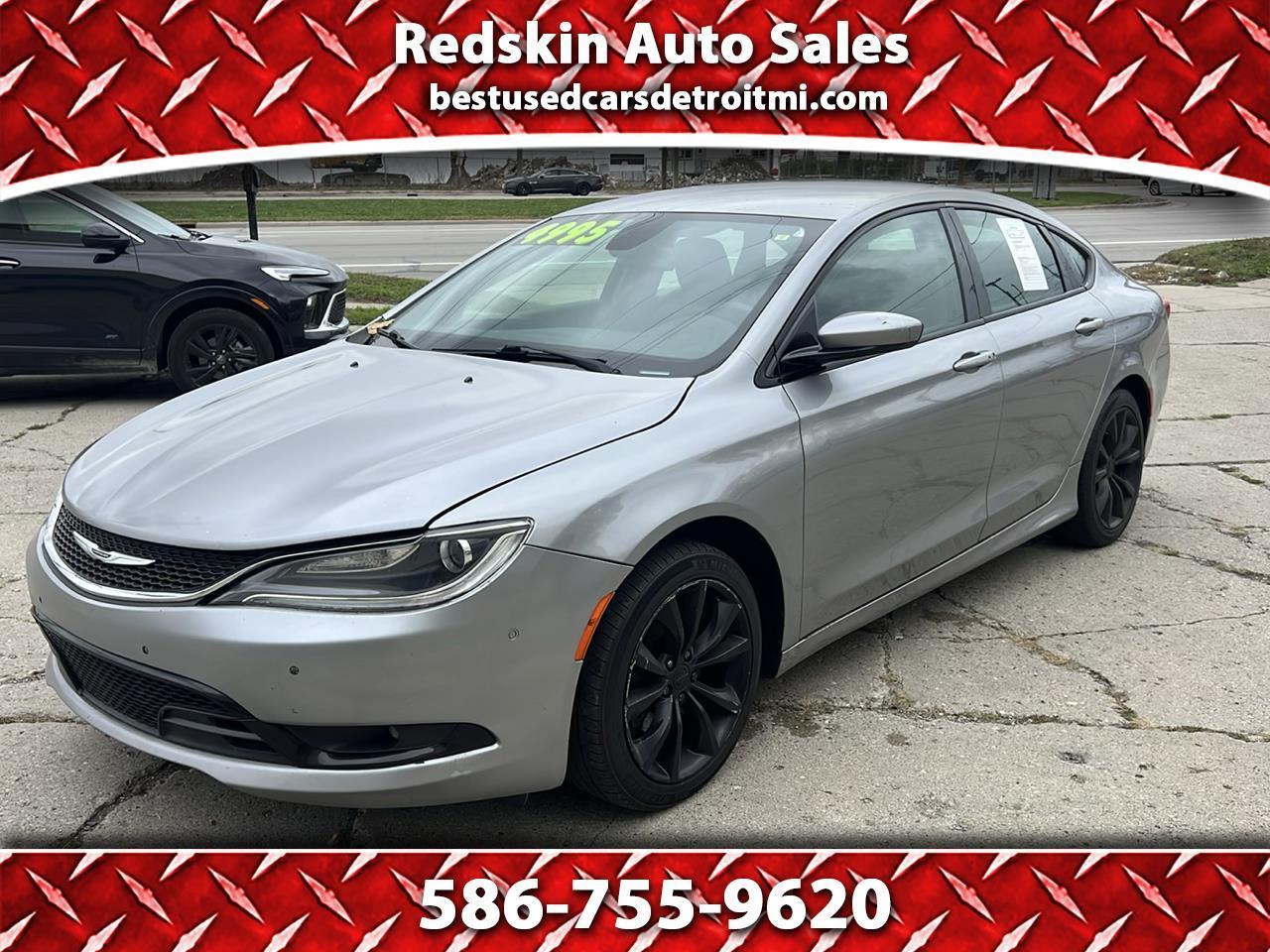 Chrysler 200 4dr Sdn S FWD 2016