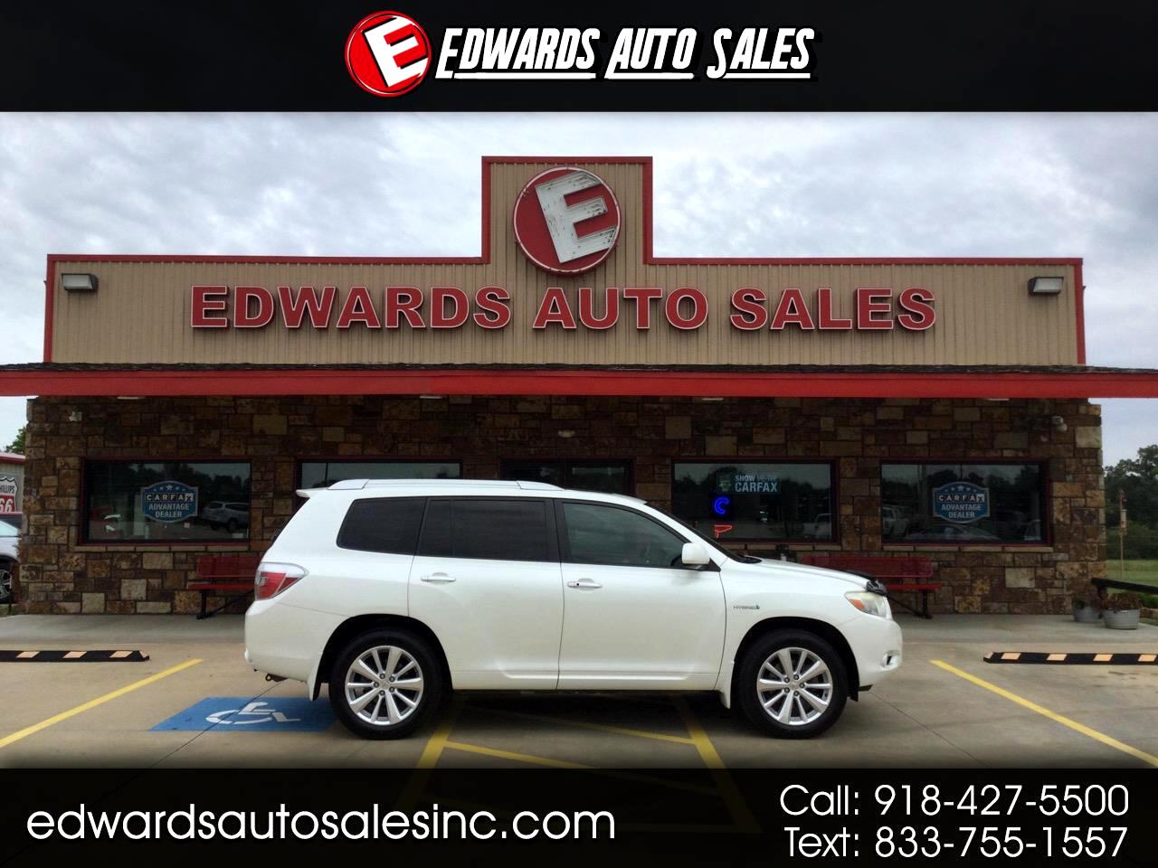 Used 2008 Toyota Highlander Hybrid 4WD 4dr Limited w/3rd Row (Natl) for