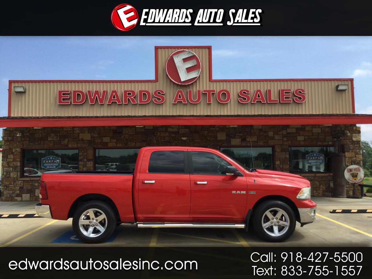 Used 2009 Dodge Ram 1500 2WD Crew Cab 140.5" SLT for Sale in Roland OK