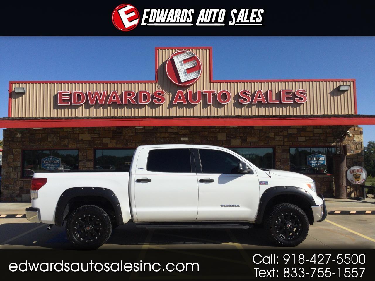 Toyota Tundra 4WD Truck CrewMax 5.7L FFV V8 6-Spd AT (Natl) 2012