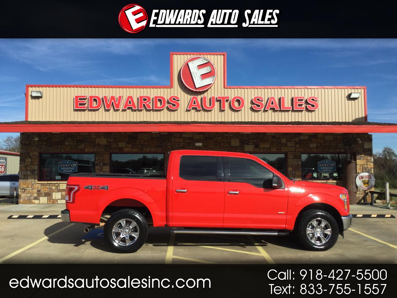 2017 Ford F-150 4WD SuperCab 133" XLT