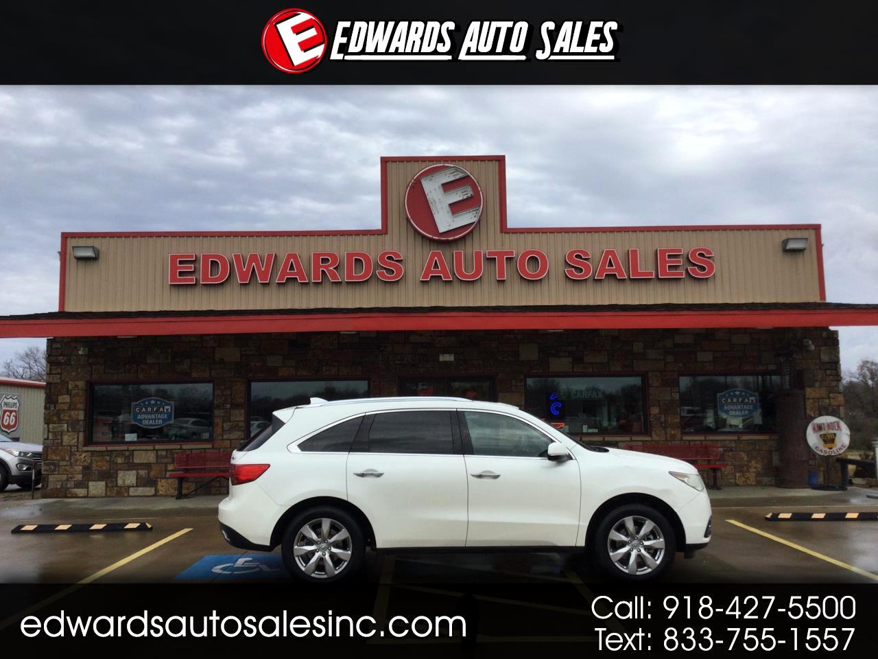2014 Acura MDX FWD 4dr Advance/Entertainment Pkg
