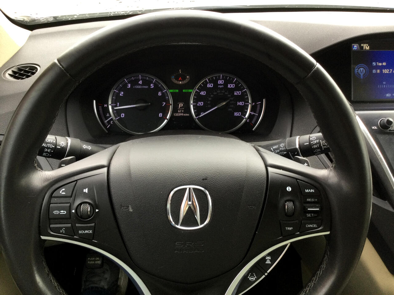 Acura MDX FWD 4dr Advance/Entertainment Pkg 2014