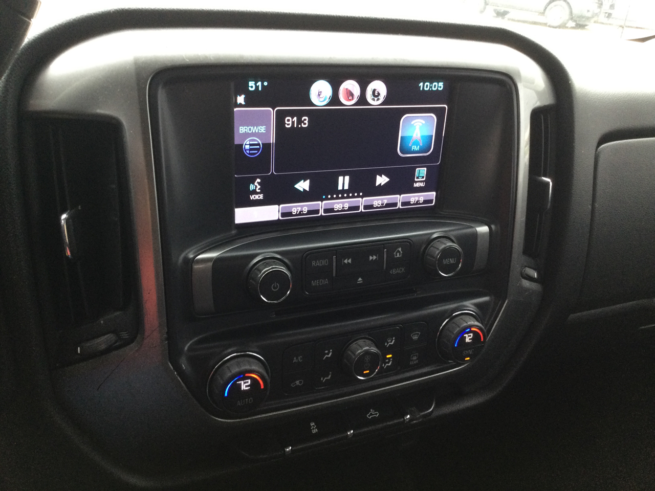 Chevrolet Silverado 1500 4WD Double Cab 143.5" LT w/1LT 2015