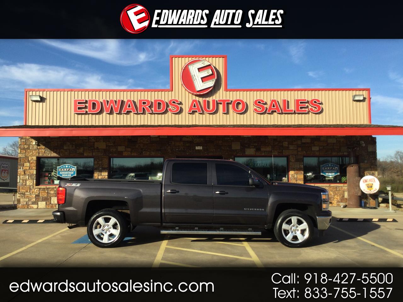 2015 Chevrolet Silverado 1500 4WD Crew Cab 153.0" LT w/2LT