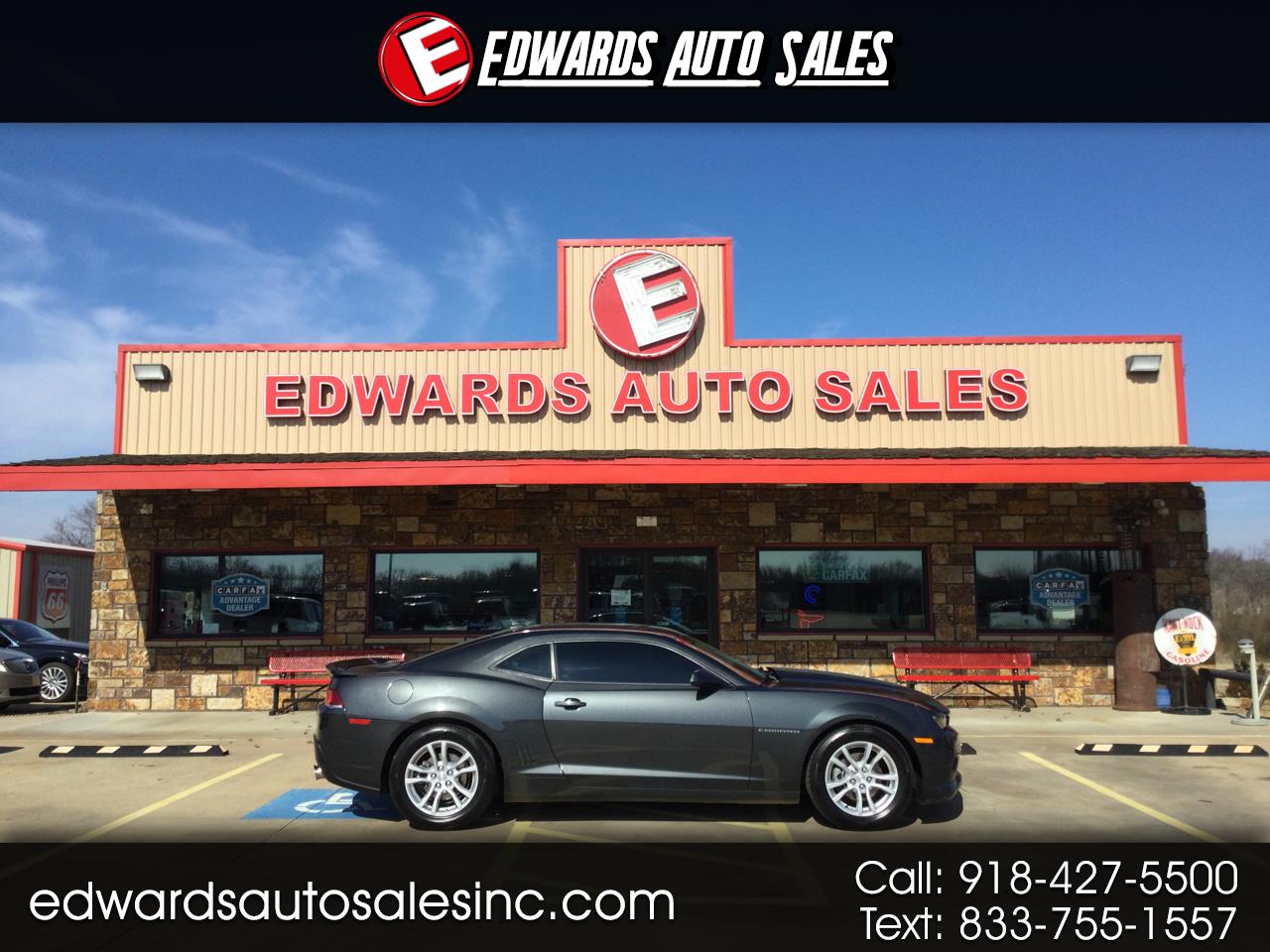 2015 Chevrolet Camaro 2dr Cpe LS w/2LS