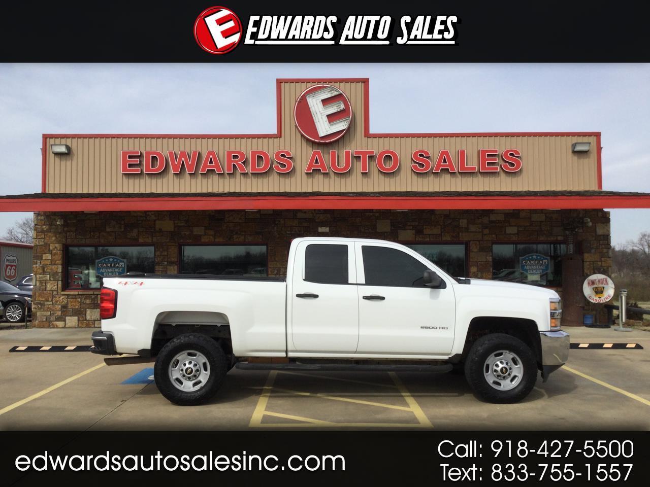 Chevrolet Silverado 2500HD Built After Aug 14 4WD Double Cab 144.2" Work Truck 2015
