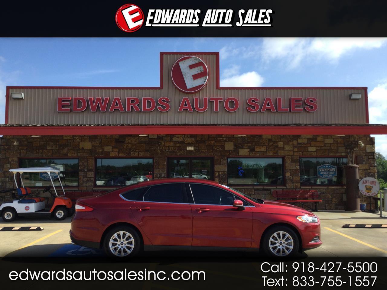 2016 Ford Fusion 4dr Sdn S FWD