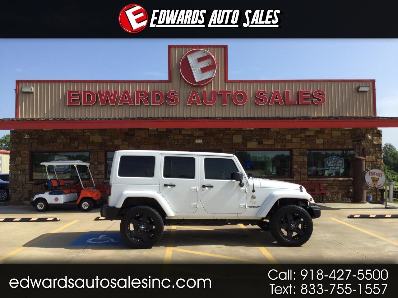 2013 Jeep Wrangler Unlimited 4WD 4dr Sahara