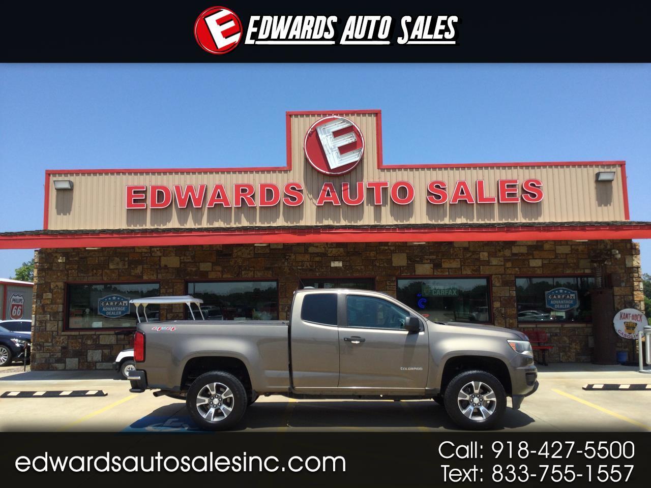 2016 Chevrolet Colorado 4WD Ext Cab 128.3" WT