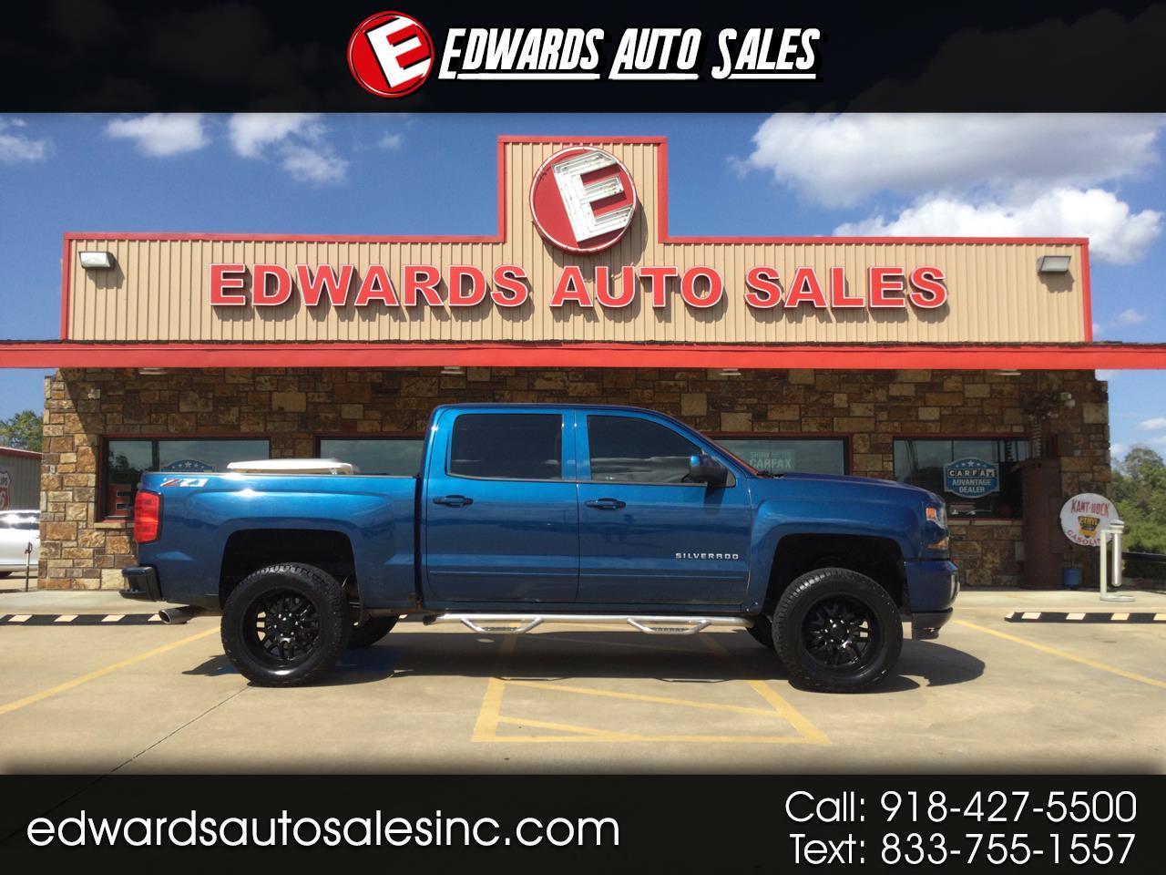2018 Chevrolet Silverado 1500 4WD Crew Cab 143.5" LT w/2LT