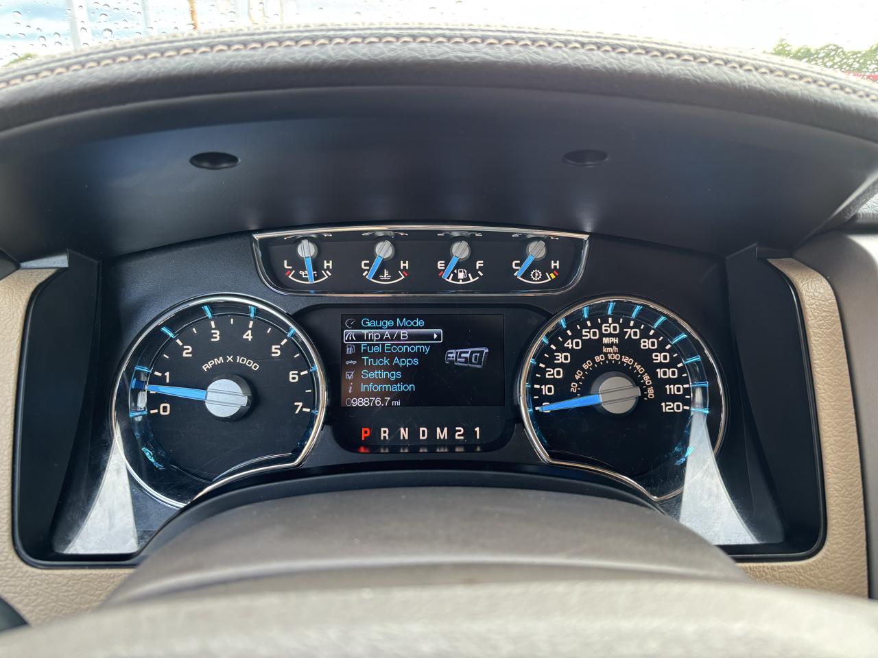 Ford F-150 2WD SuperCab 145" Lariat 2014