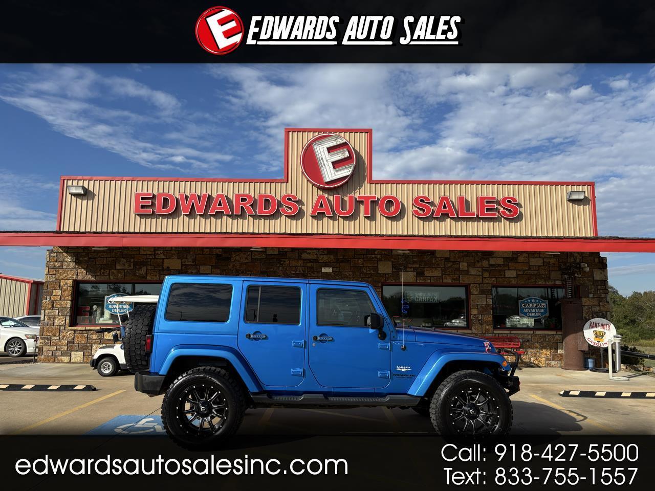 Jeep Wrangler Unlimited 4WD 4dr Sahara 2015