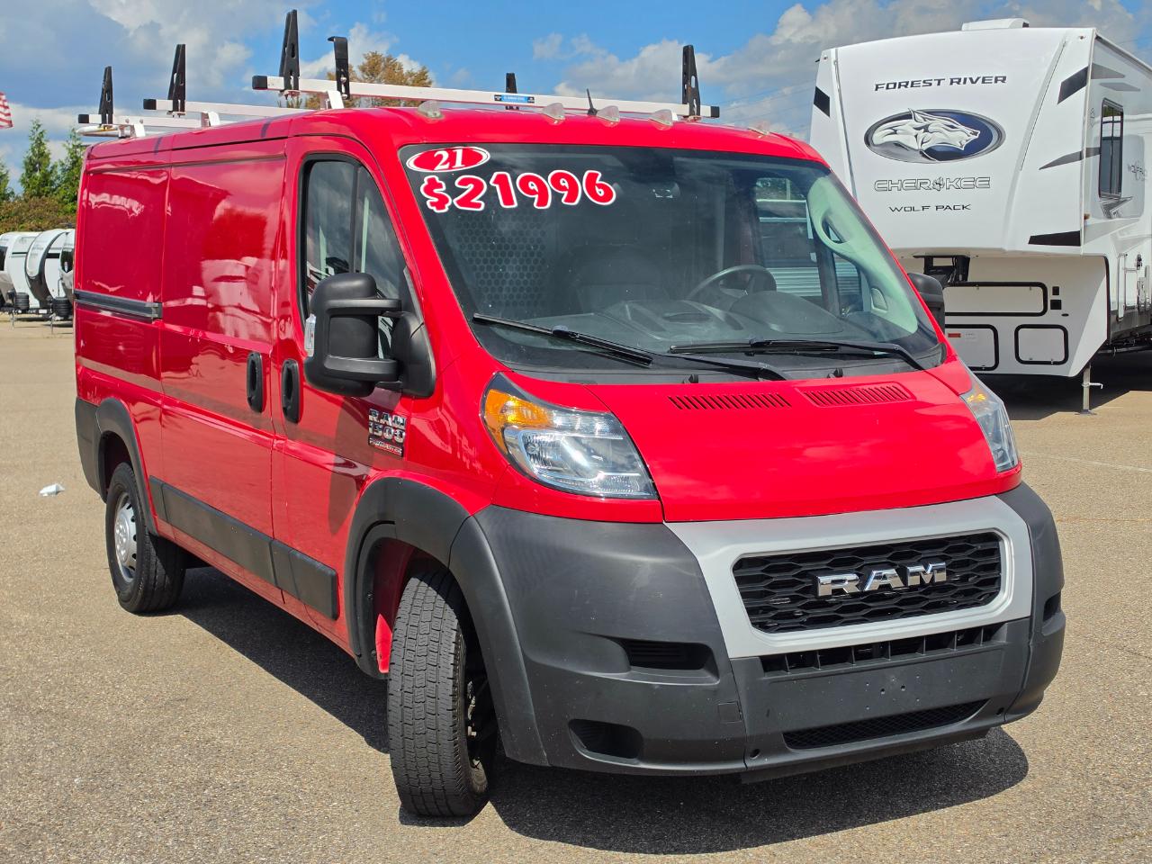RAM ProMaster Cargo Van 1500 Low Roof 136" WB 2021