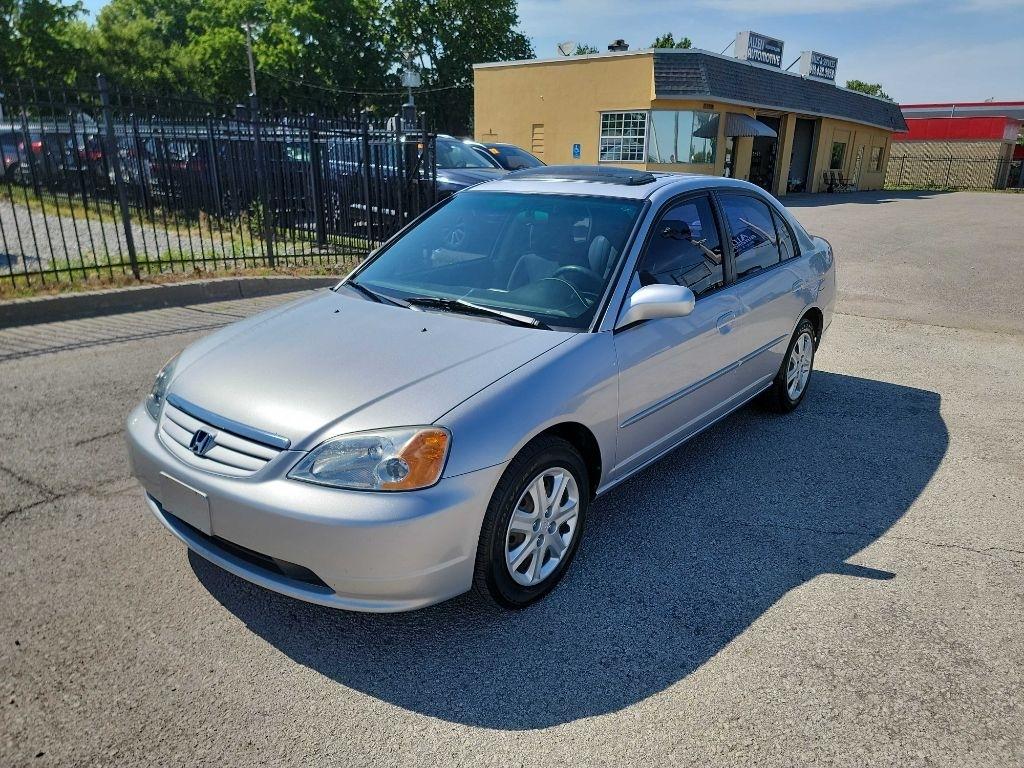 Honda Civic EX Sedan with Front Side Airbags 2003