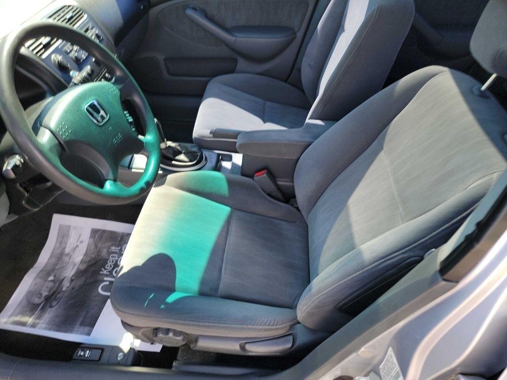 Honda Civic EX Sedan with Front Side Airbags 2003