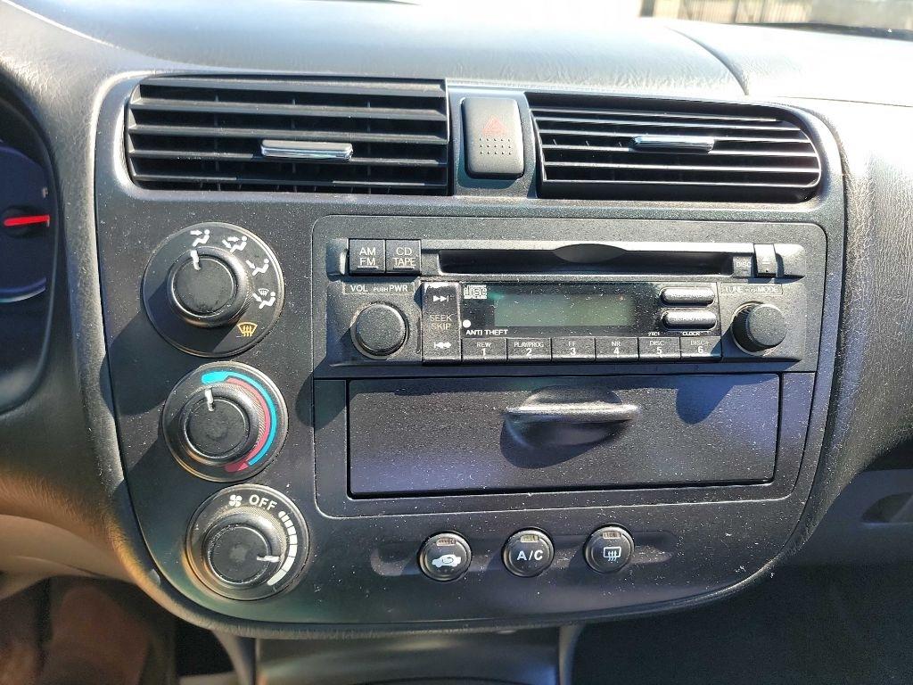 Honda Civic EX Sedan with Front Side Airbags 2003