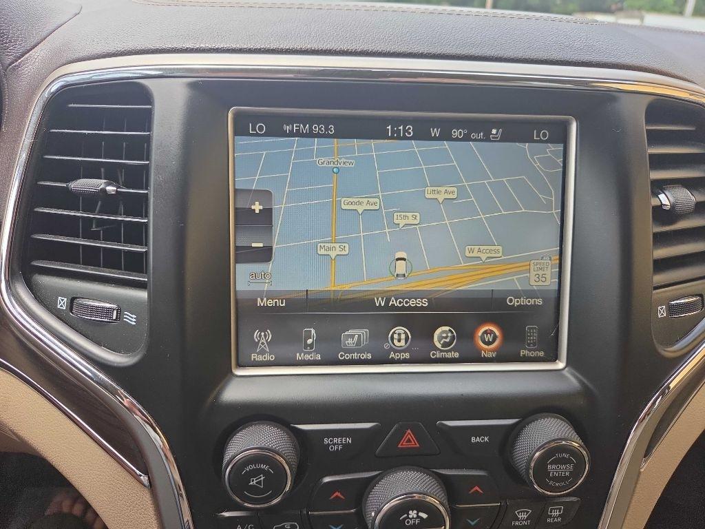 Jeep Grand Cherokee Overland 4WD 2017